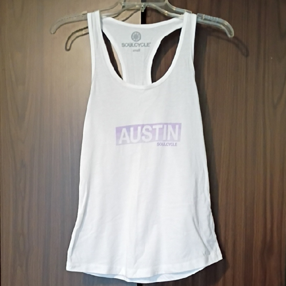 Women's Tank Top Razorback, Athletic, Workout Wear.  Soulcycle